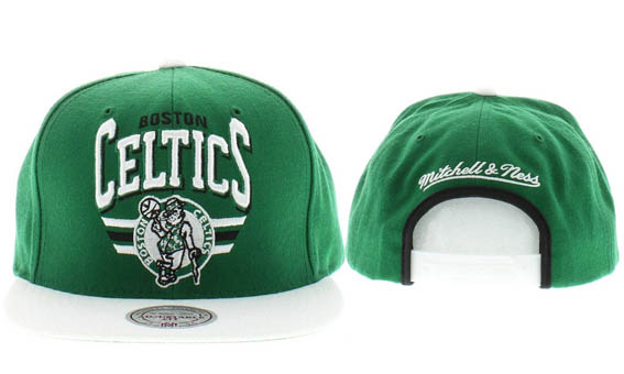 NBA Boston Celtics M&N Snapback Hat NU09